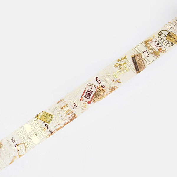 BGM Washi Tape - Special Poem Ticket