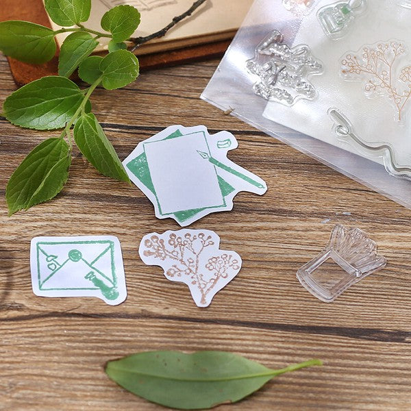 BGM Clear Stamp - Records/Letters