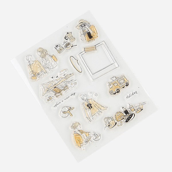 BGM Clear Stamp - How to Spend a Holiday: Have a Nice Day