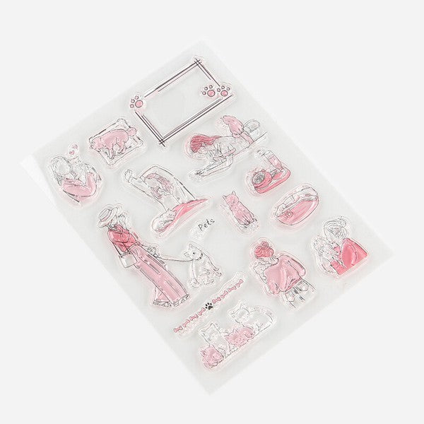 BGM Clear Stamp - How to Spend a Holiday: Cats and Dogs