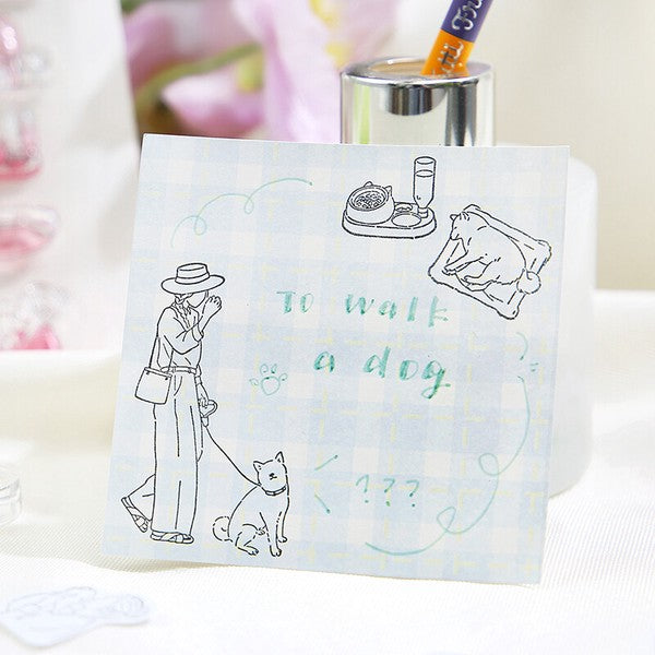 BGM Clear Stamp - How to Spend a Holiday: Cats and Dogs