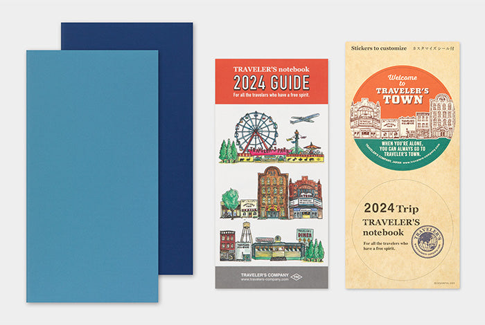Traveler's Notebook Regular Size Refill 2024 Weekly + Memo