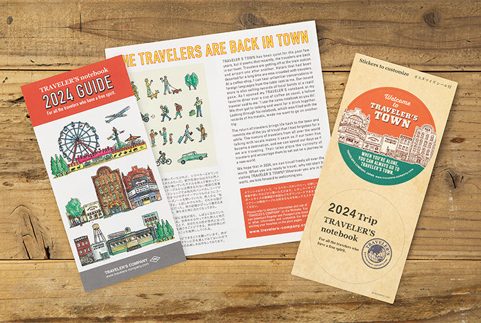 Traveler's Notebook Regular Size Refill 2024 Weekly Vertical