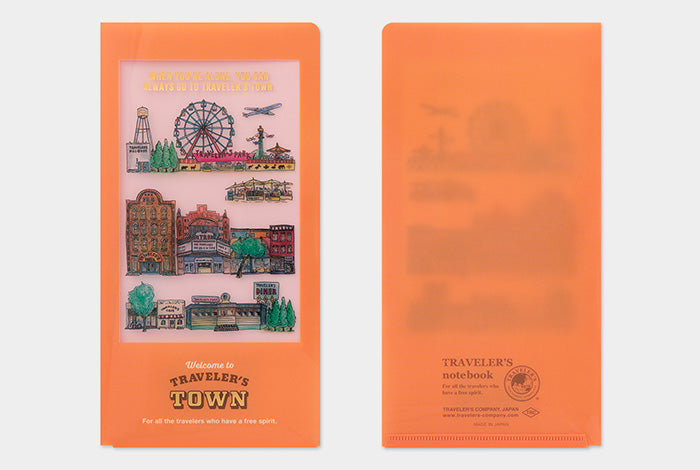 Traveler's Notebook Regular Size Clear Folder 2024