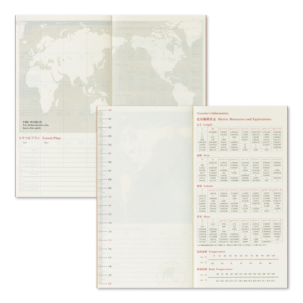 (PRE-ORDER) Traveler's Notebook 2026 Monthly - Regular Size