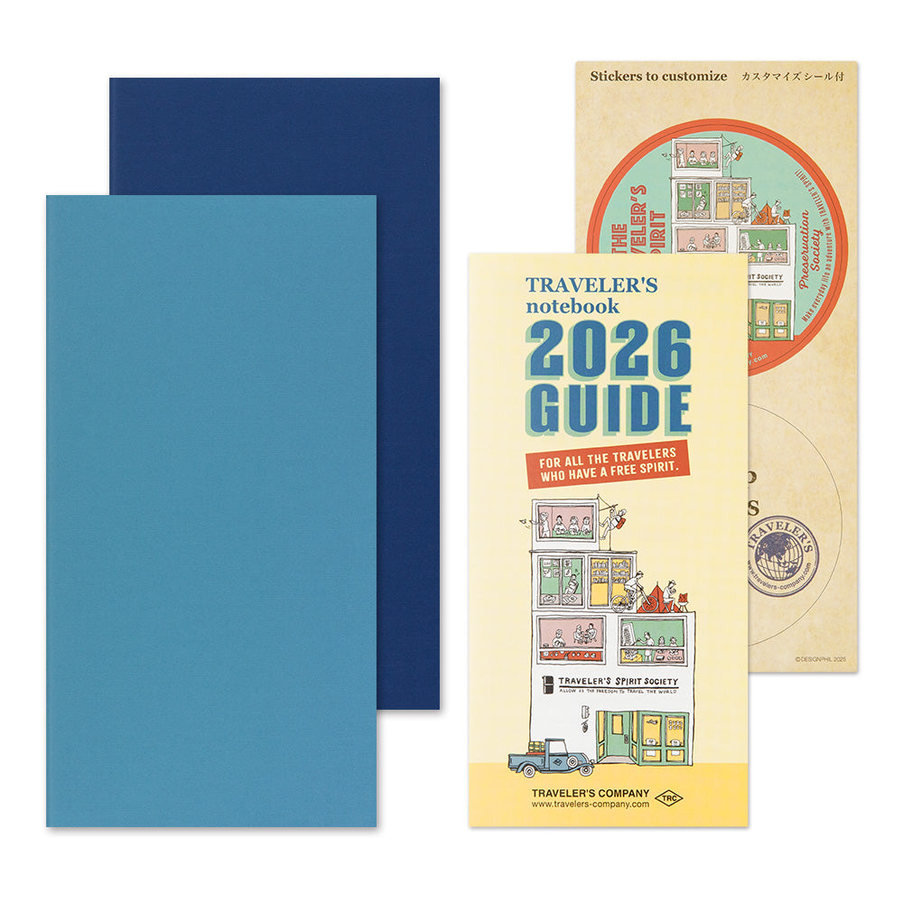 (PRE-ORDER) Traveler's Notebook 2026 Weekly + Memo - Regular Size
