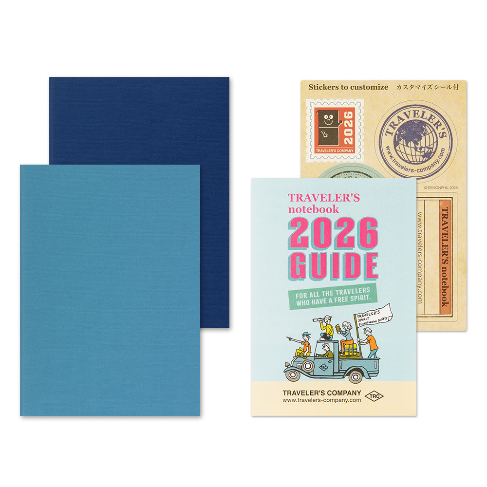(PRE-ORDER) Traveler's Notebook 2026 Weekly - Passport Size