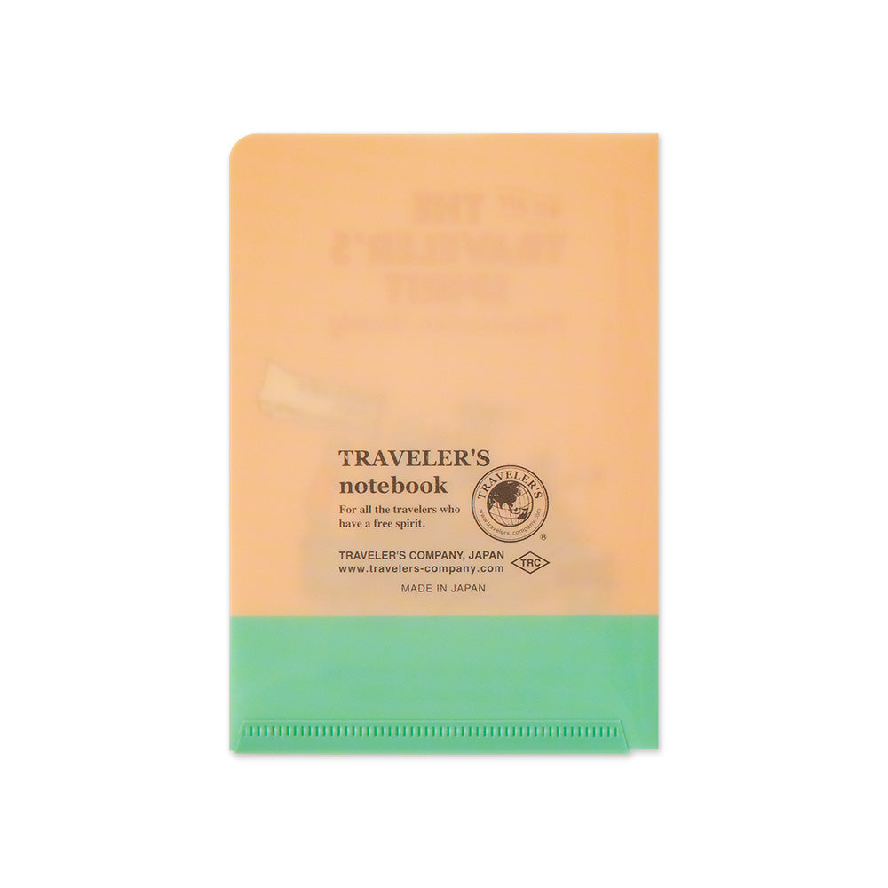 (PRE-ORDER) Traveler's Notebook Clear Folder - Passport Size