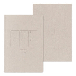 Midori Yuru Log B6 Notebook Monthly Free