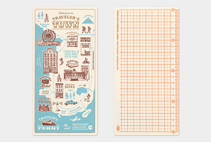 Traveler's Notebook Regular Size Plastic Sheet/Shitajiki 2024
