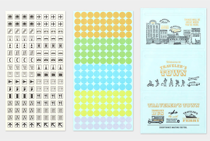 Traveler's Notebook Customized Sticker Set for Diary 2024
