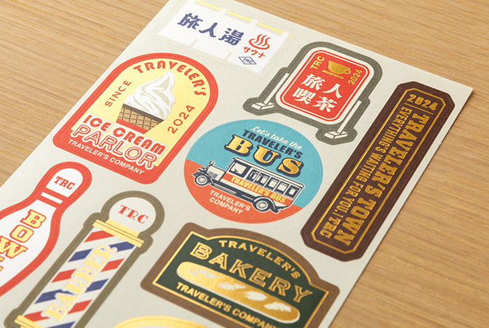 Traveler's Notebook Customized Sticker Set for Diary 2024