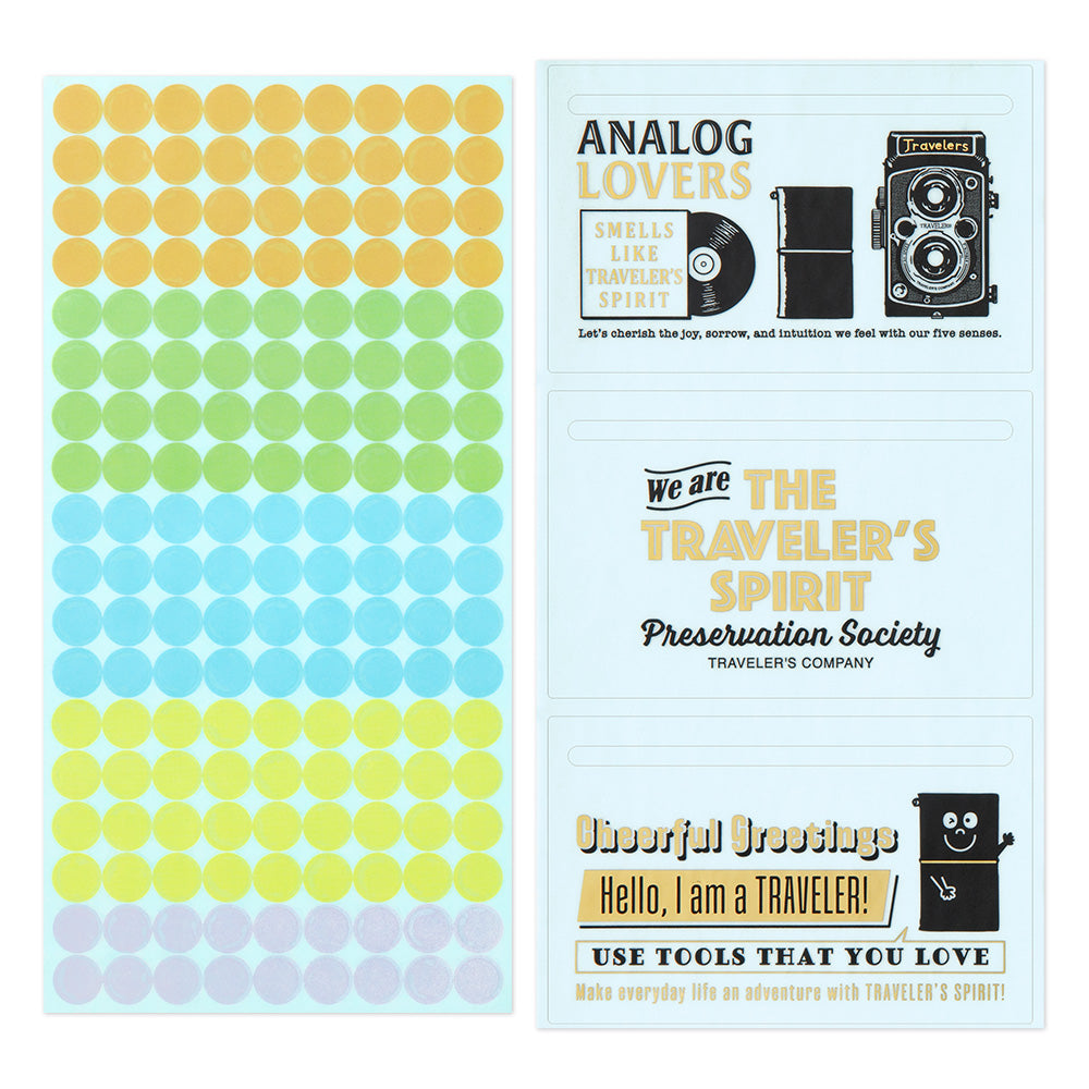 (PRE-ORDER) Traveler's Notebook Customized Sticker Set for Diary 2026