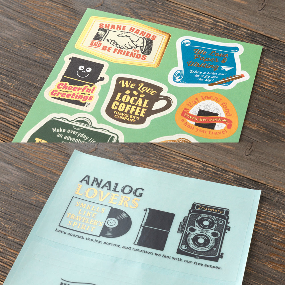 (PRE-ORDER) Traveler's Notebook Customized Sticker Set for Diary 2026