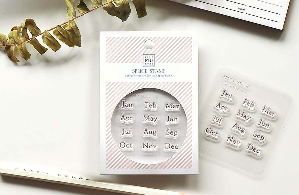 MU Life My Icon Stamp No. 01 Months