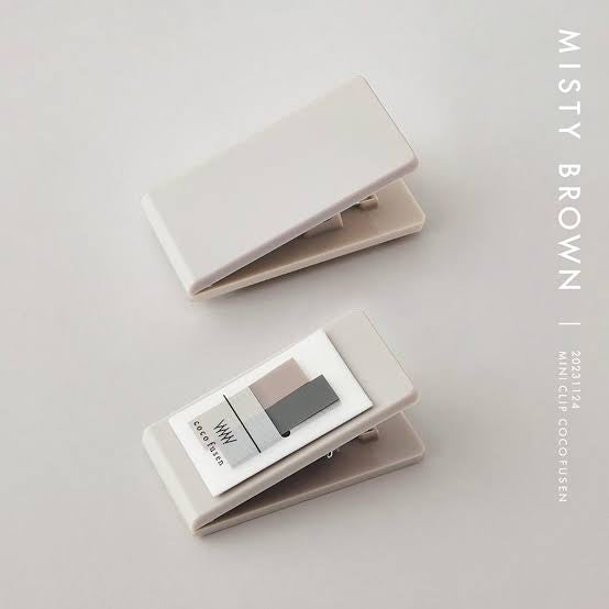 Kanmido Coco Fusen Mini Clip - Misty Brown