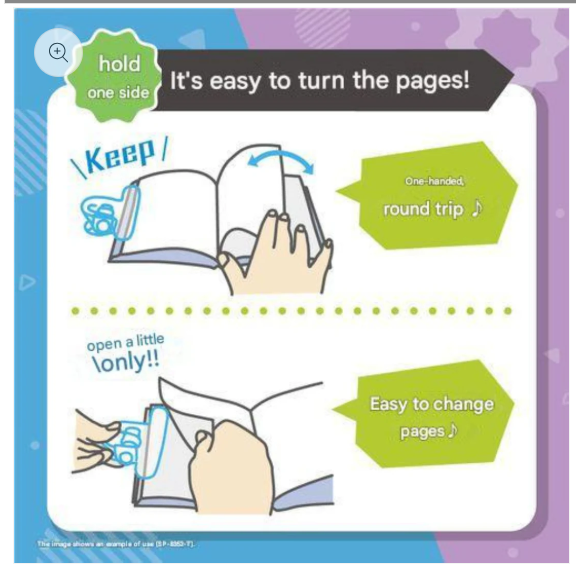 Sonic Omo Book Clip