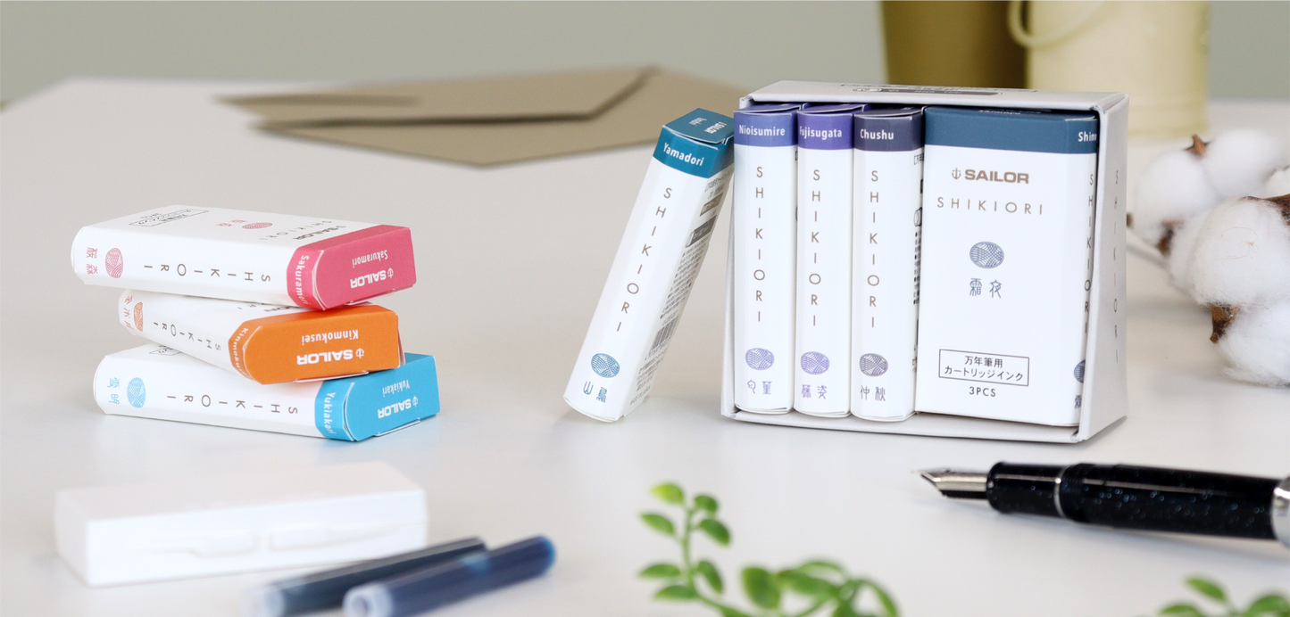 Sailor Shikiori Ink Cartridge - SANSUI Collection