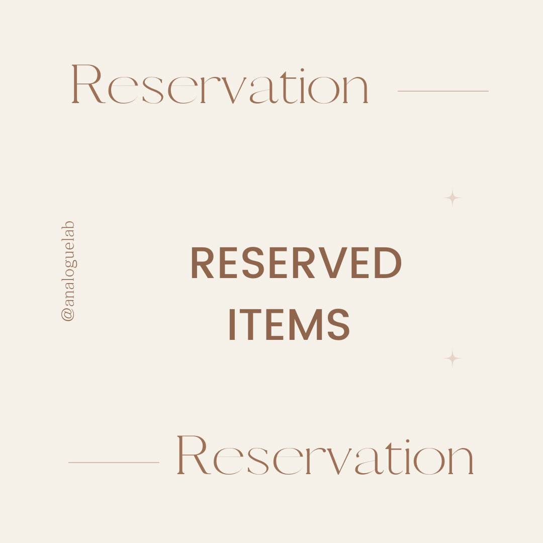RESERVED SET for L. B.