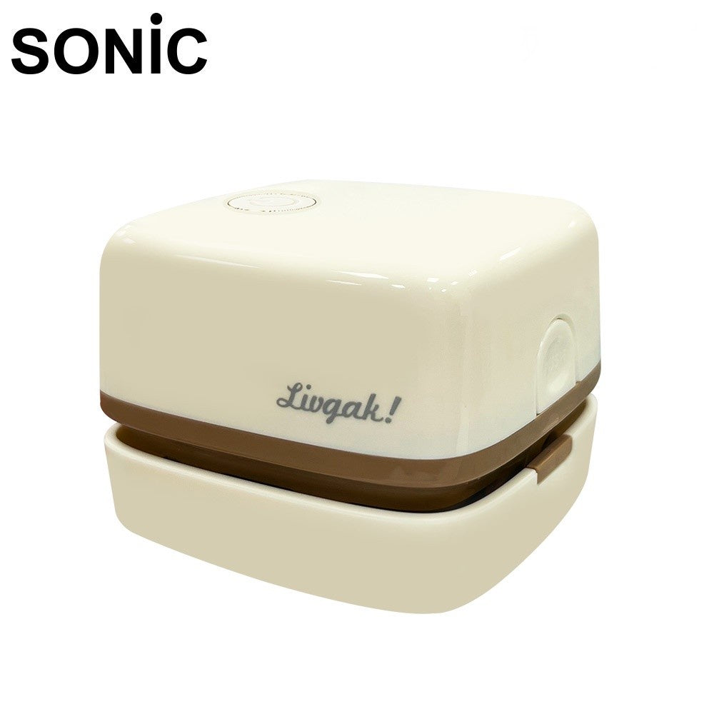 Sonic Suzy Coron Desktop Lightweight Vacuum Cleaner - Ivory