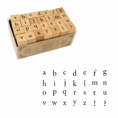 Petit Moji - Lowercase Serif - Large