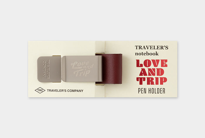 PRE-ORDER Traveler's Notebook Pen Holder LOVE AND TRIP