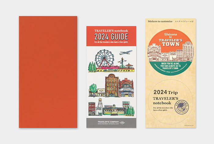 Traveler's Notebook Regular Size Refill 2024 Monthly