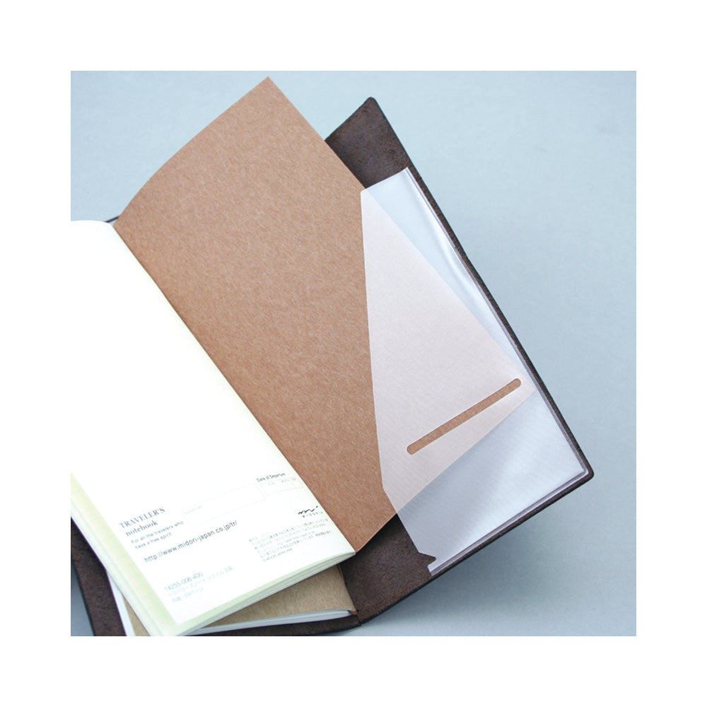 Regular Traveler's Notebook Refill - 006 Pocket Sticker <L>