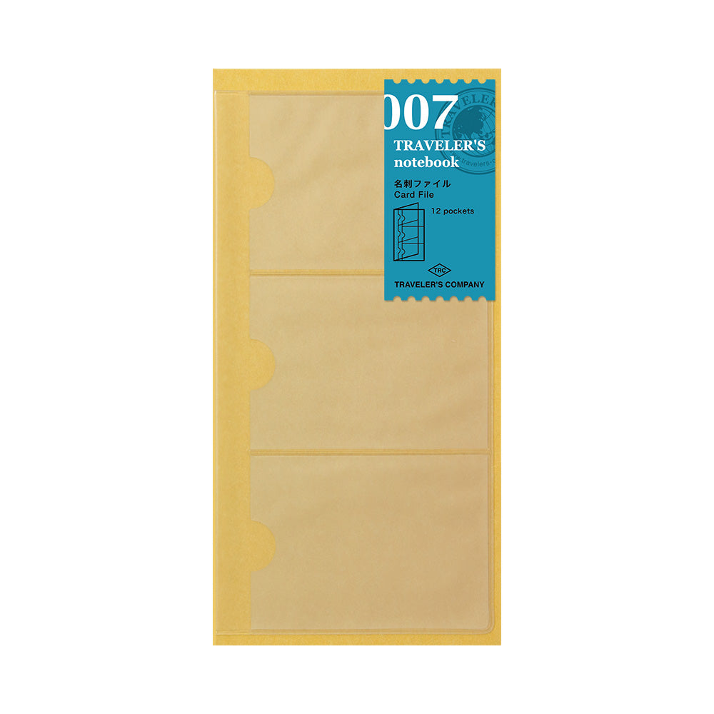 Regular Traveler's Notebook Refill - 007 Card File