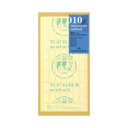Regular Traveler's Notebook Refill - 010 Double Sided Stickers