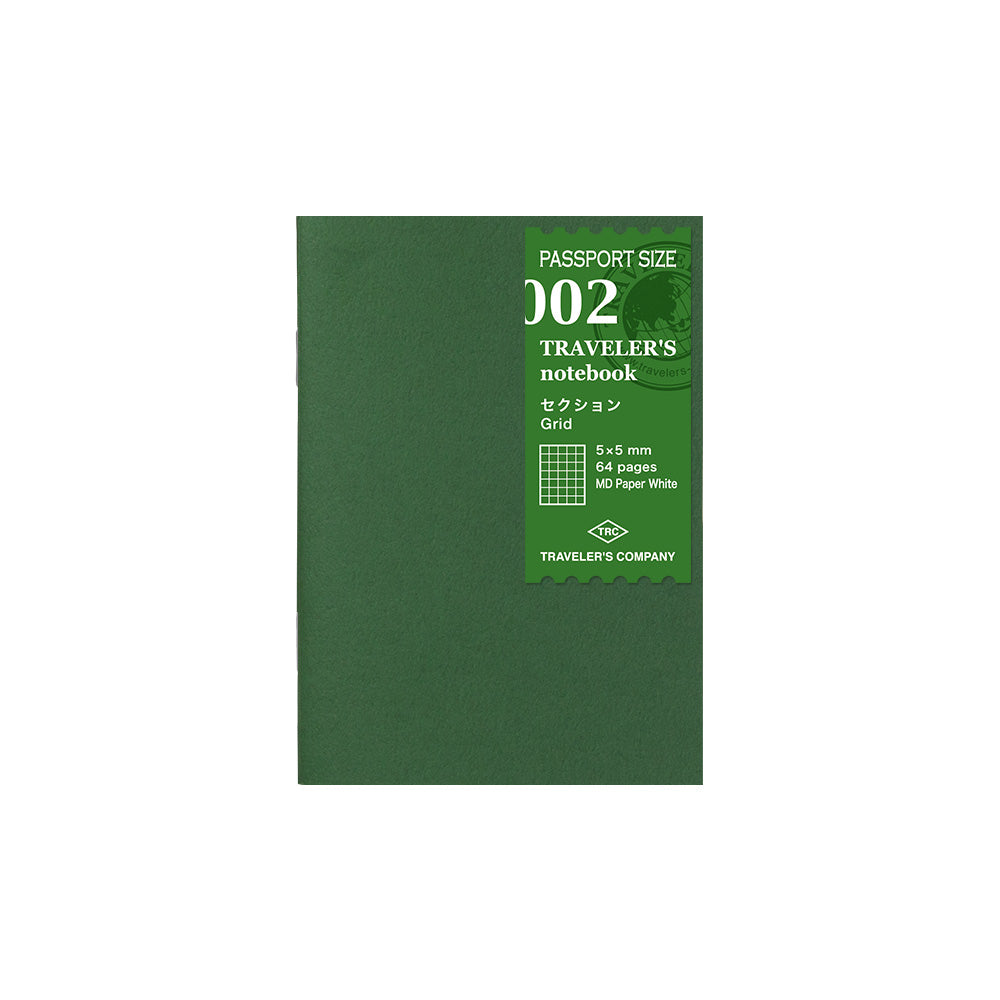 Passport Traveler's Notebook Refill - 002 Grid Paper