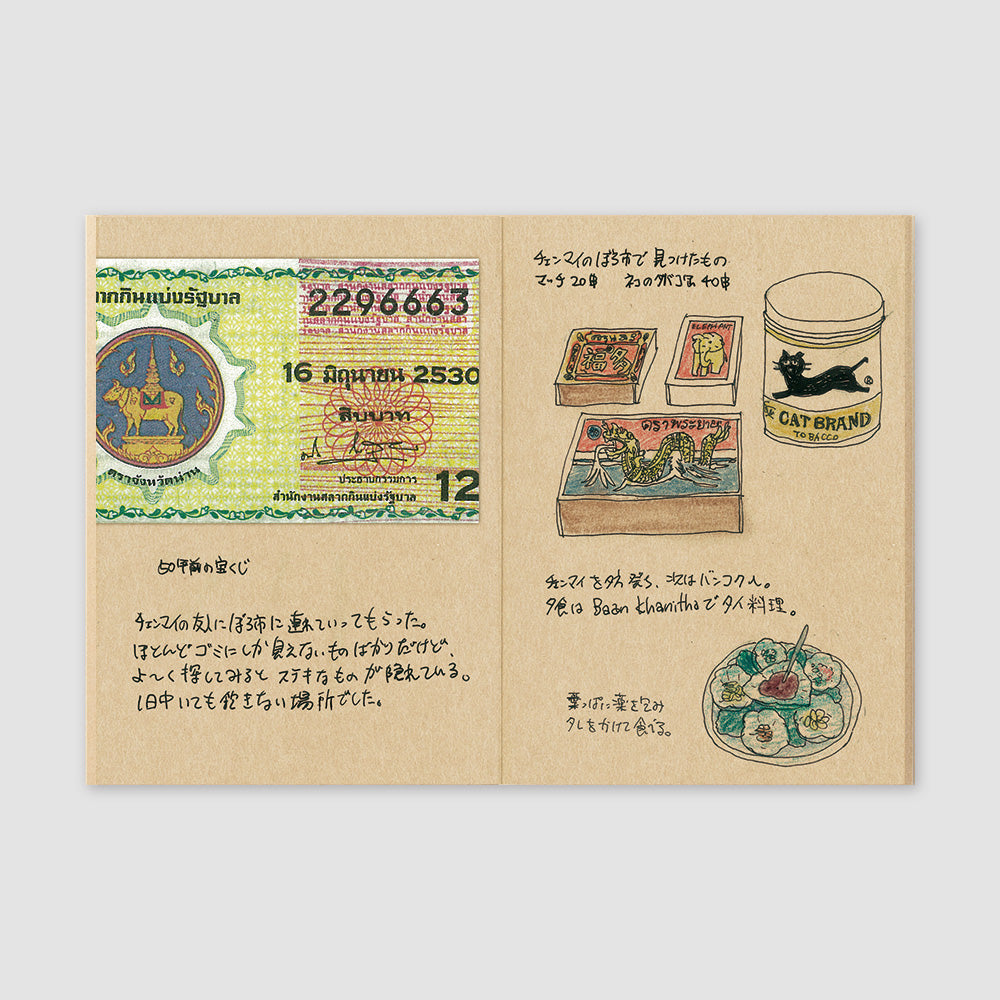 Passport Traveler's Notebook Refill - 009 Kraft Paper Notebook