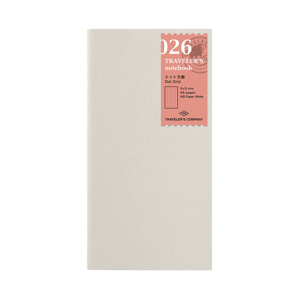 Regular Traveler's Notebook Refill - 026 Dot Grid