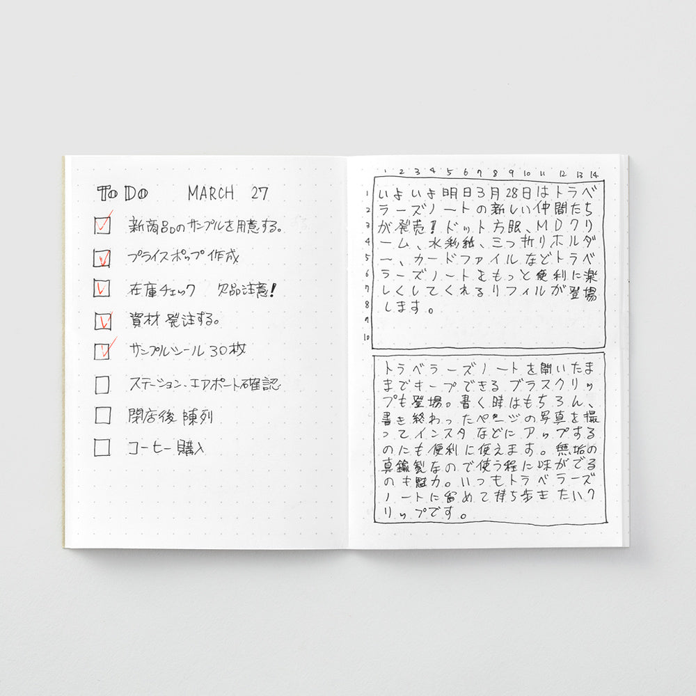 Passport Traveler's Notebook Refill - 014 Dot Grid