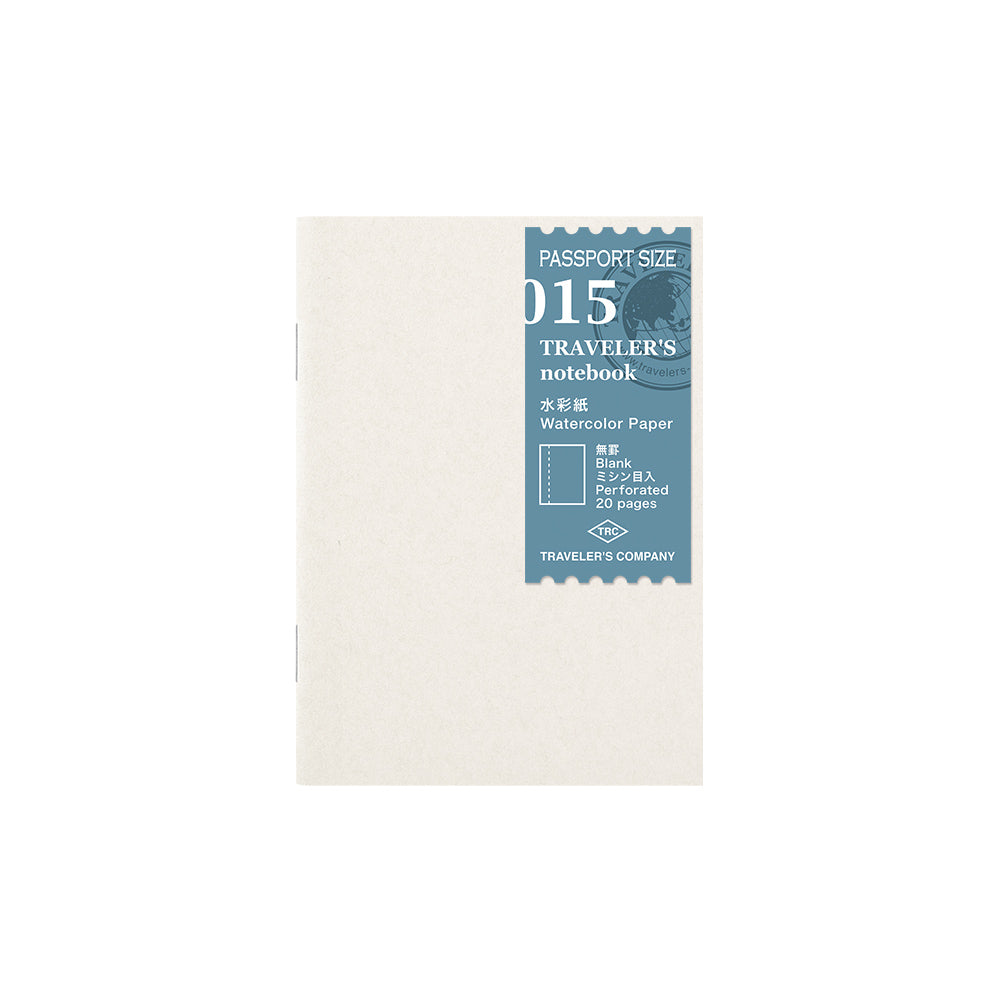 Passport Traveler's Notebook Refill - 015 Watercolor Paper