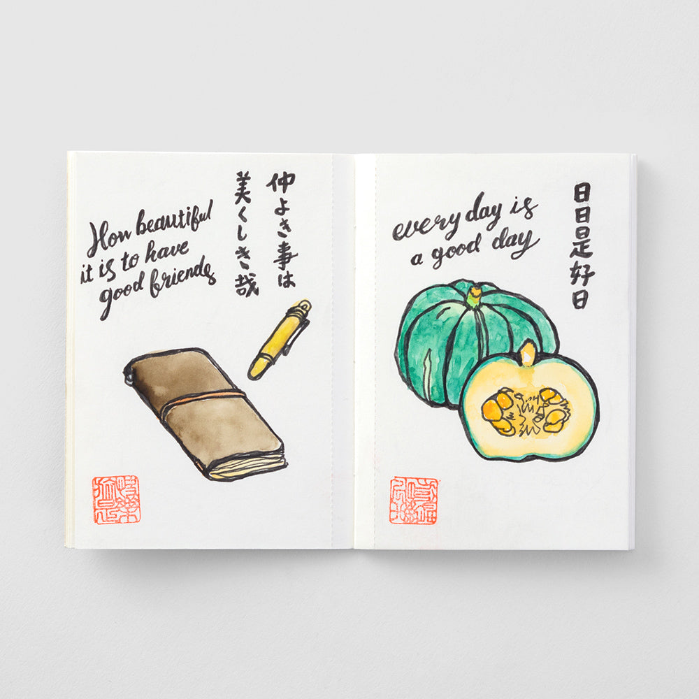 Passport Traveler's Notebook Refill - 015 Watercolor Paper
