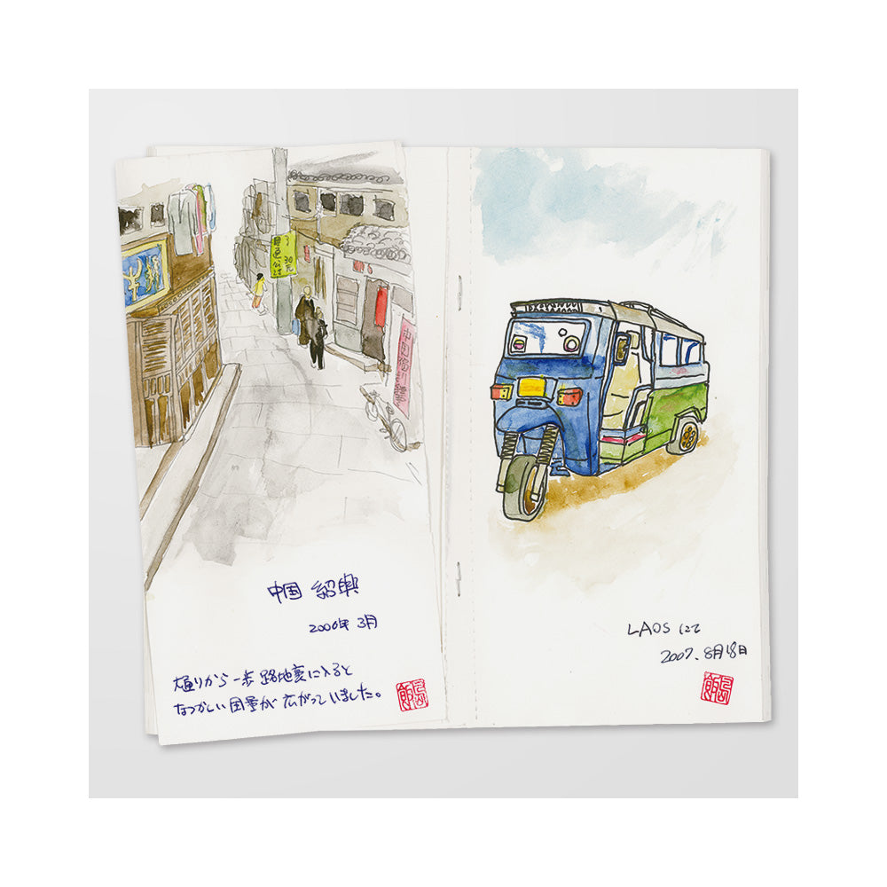 Regular Traveler's Notebook Refill - 012 Sketch Paper Notebook