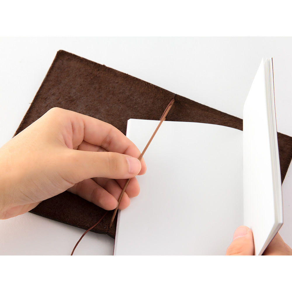 TRAVELER’S Notebook Starter Kit Brown (Passport Size)