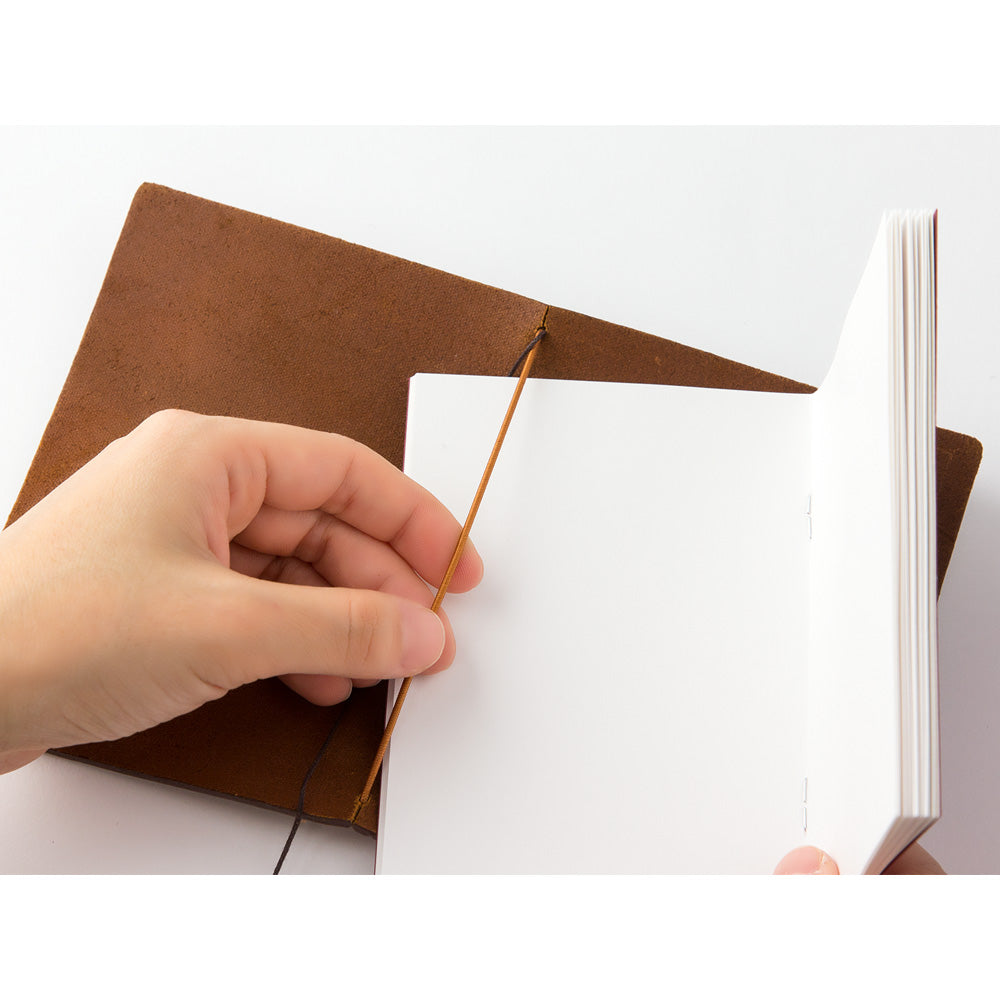 TRAVELER’S Notebook Starter Kit Camel (Passport Size)
