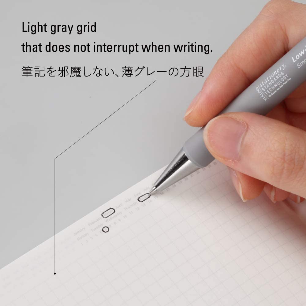 Stalogy Editor's Series 365 Days Notebook - Grid