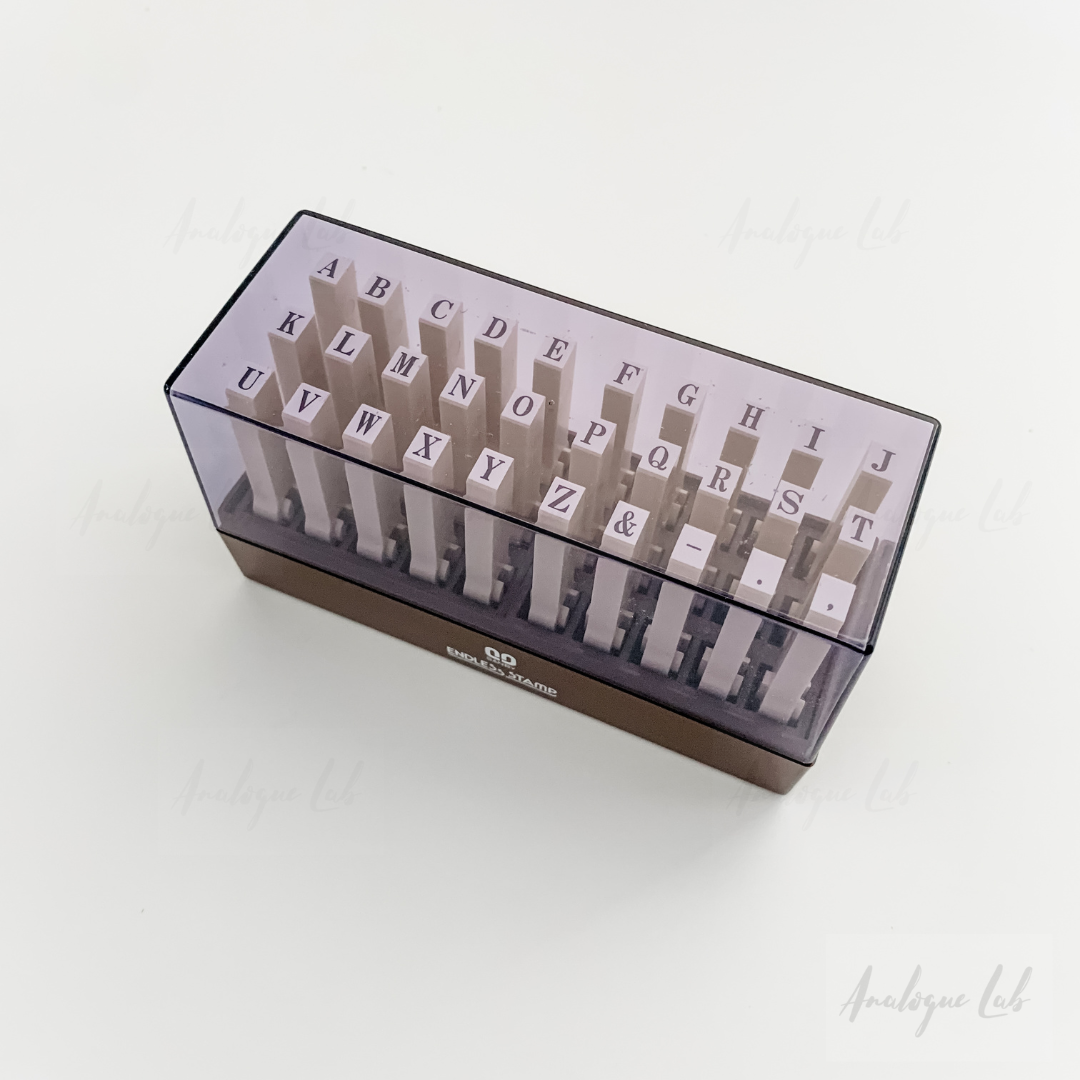 Sanby Endless Stamp - Interlocking Set - SERIF Alphabet