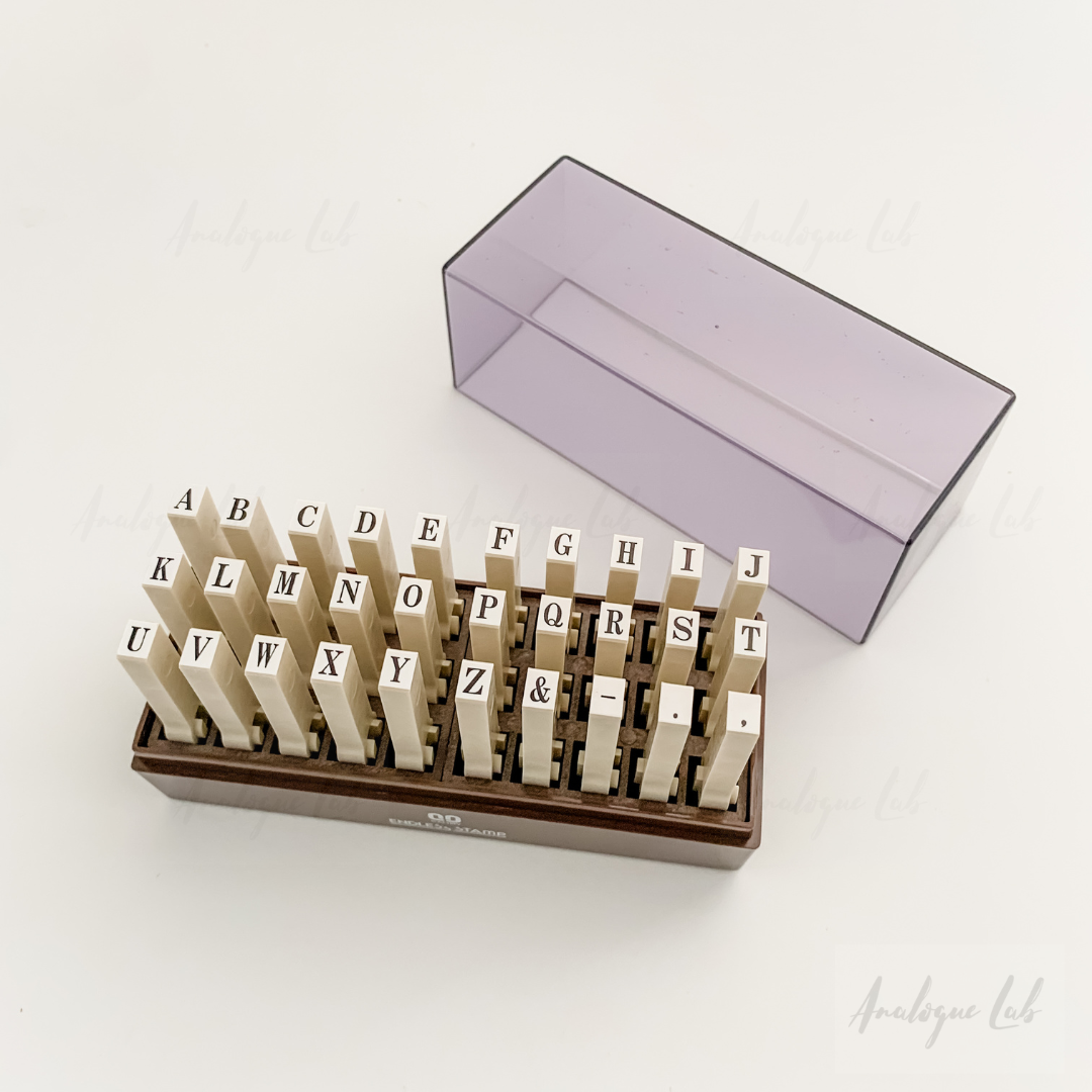 Sanby Endless Stamp - Interlocking Set - SERIF Alphabet