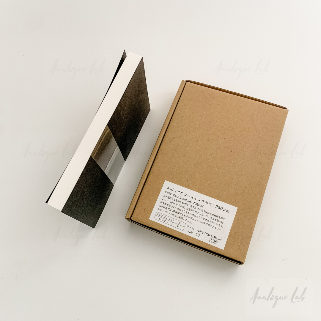 YUPO Paper 250μm Postcard size (50 pcs.)