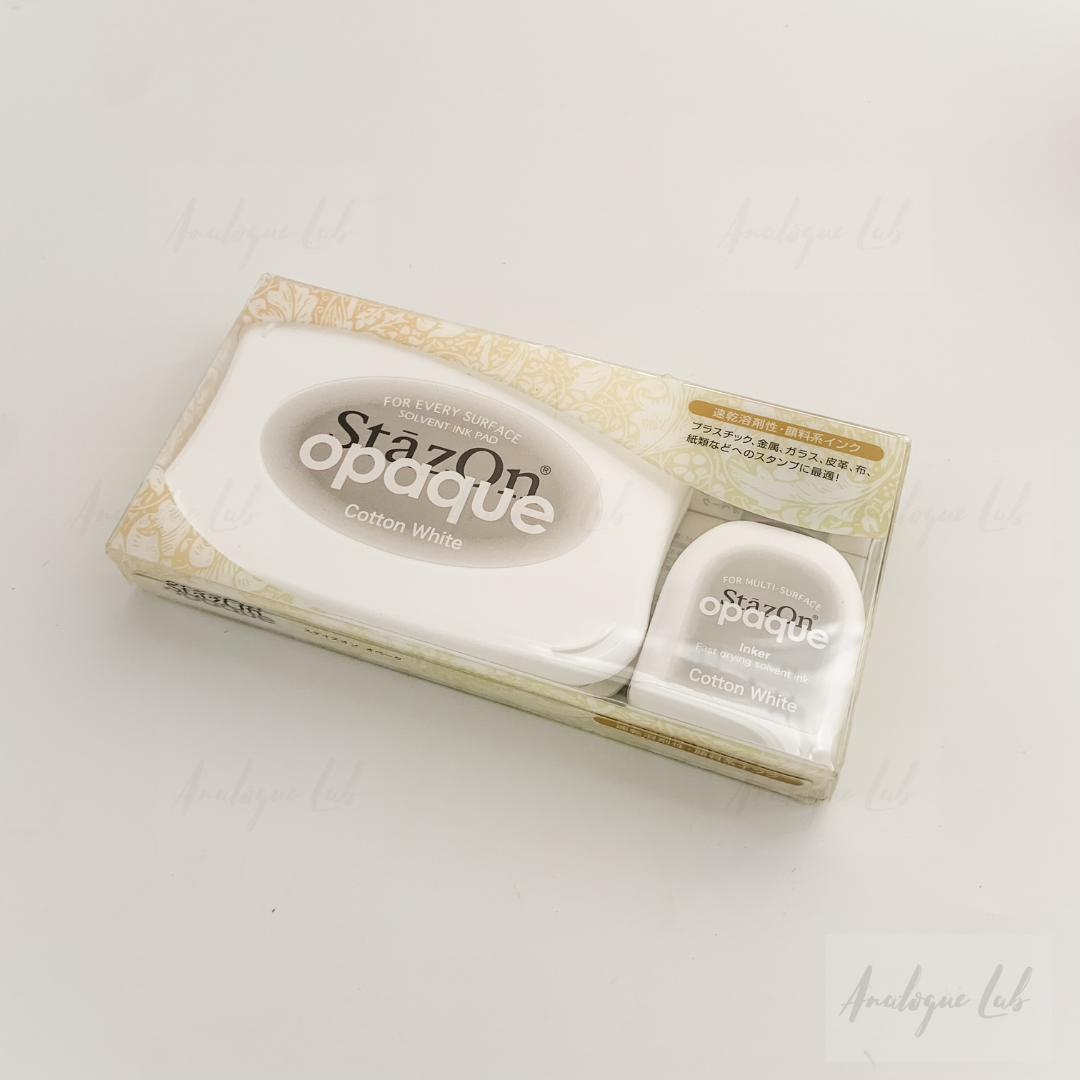 Tsukineko StazON Opaque - Cotton White