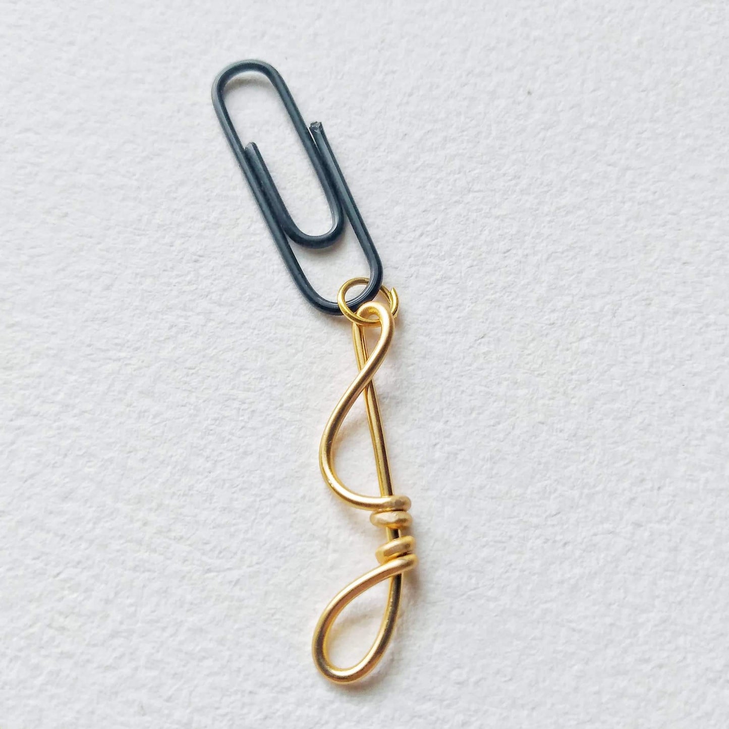 Leelaloo Alphabet Wire Art Bookmark