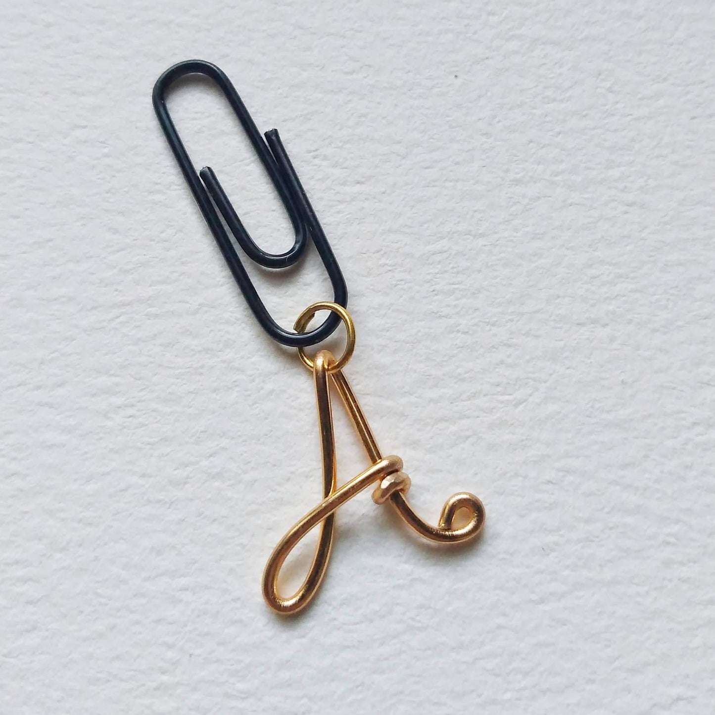 Leelaloo Alphabet Wire Art Bookmark
