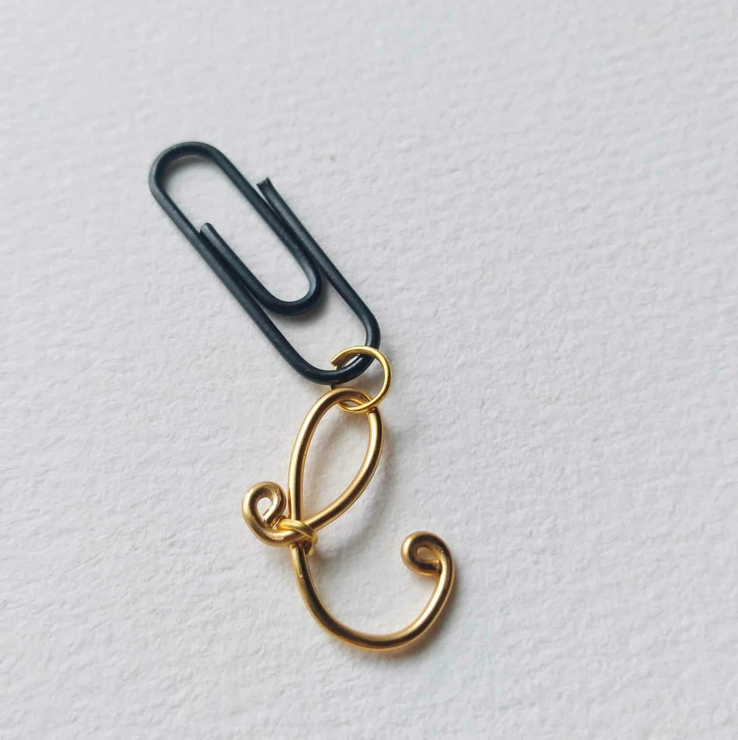 Leelaloo Alphabet Wire Art Bookmark