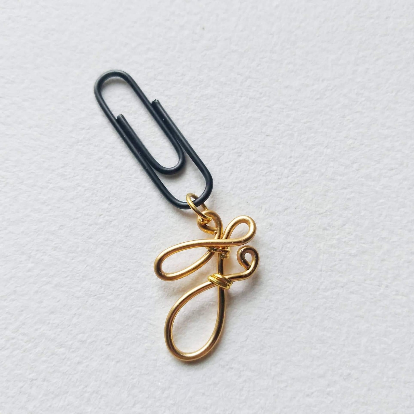 Leelaloo Alphabet Wire Art Bookmark