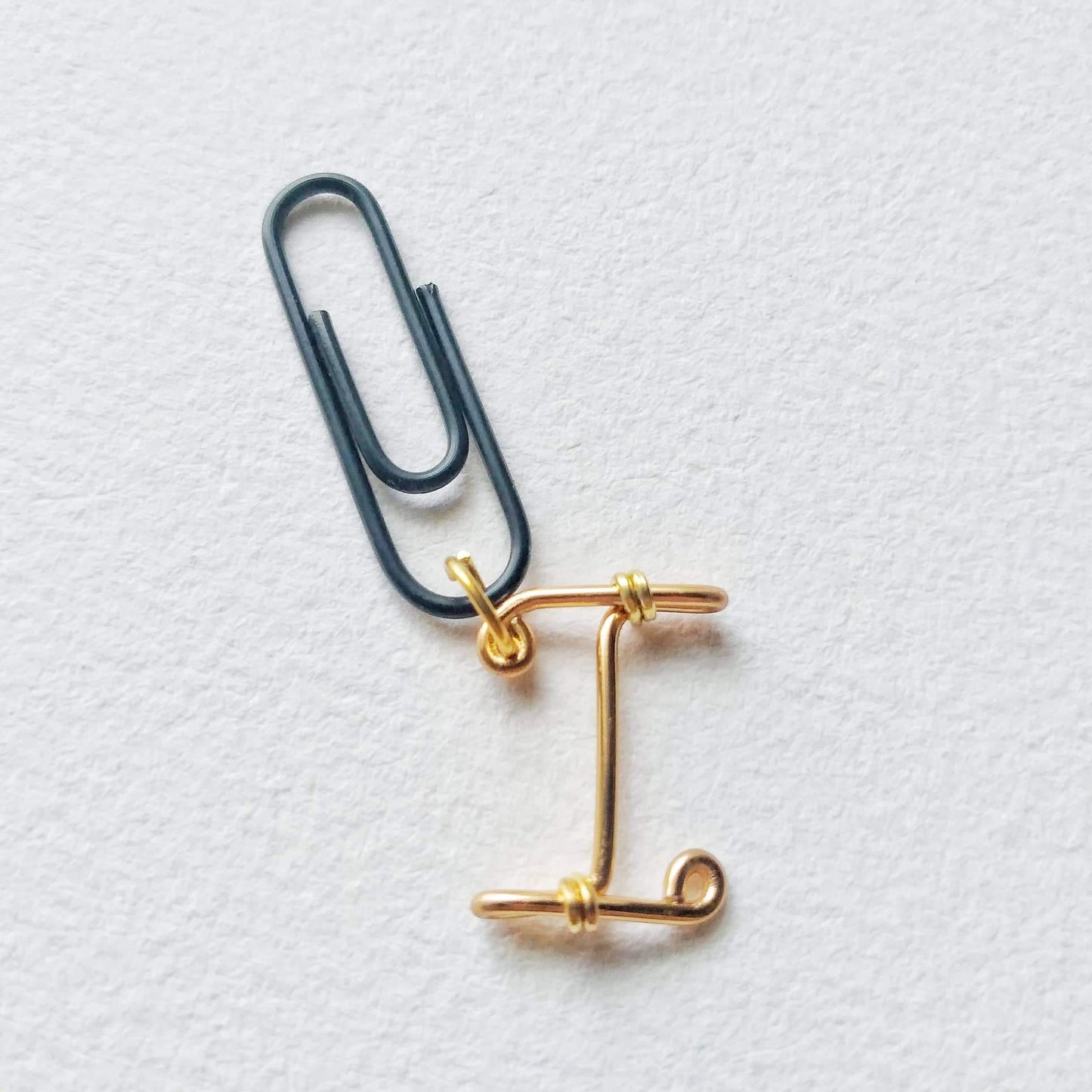 Leelaloo Alphabet Wire Art Bookmark