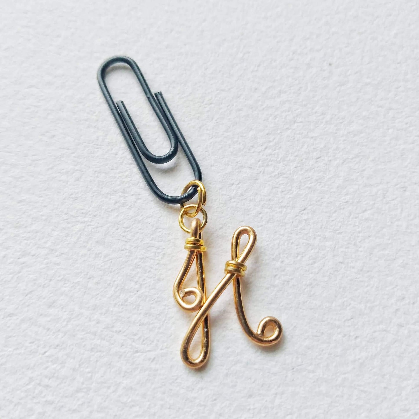 Leelaloo Alphabet Wire Art Bookmark